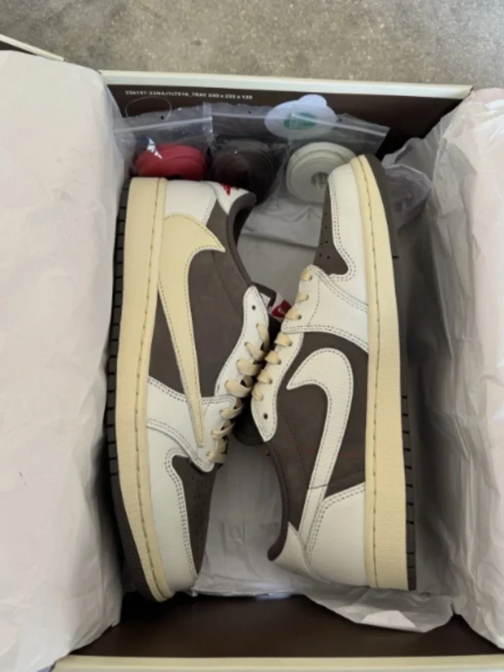 Nike Air Jordan 1 Low OG SP Travis Scott Reverse Mocha